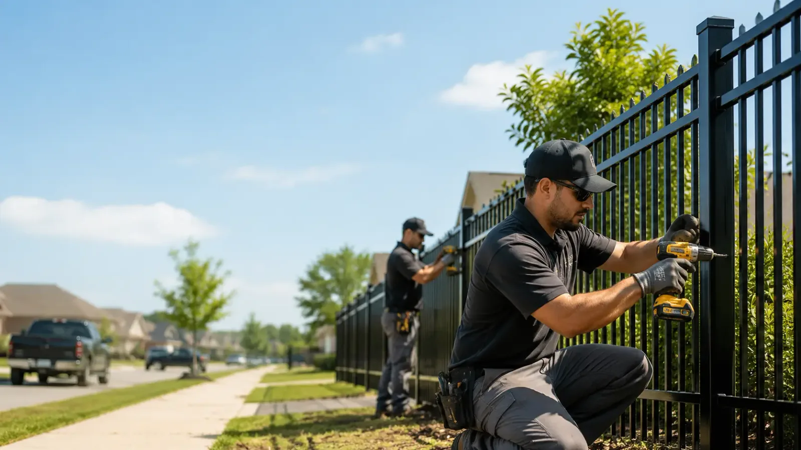Metal Fence Installation in Hainesport, NJ